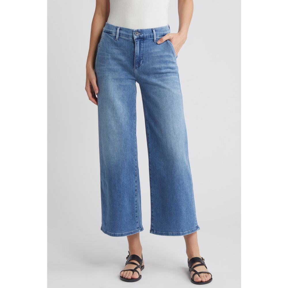 Le Jean Jude High Waist Wide Leg Jeans Trouser Style Denim size 29